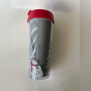 Vera Bradley Travel Mug/tumbler In Beary Merry